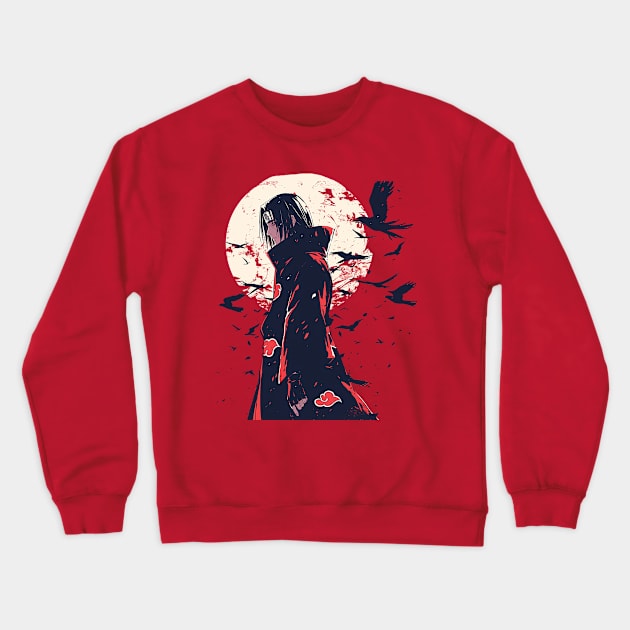 itachi Crewneck Sweatshirt by peterdoraki